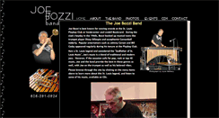 Desktop Screenshot of joebozziband.com